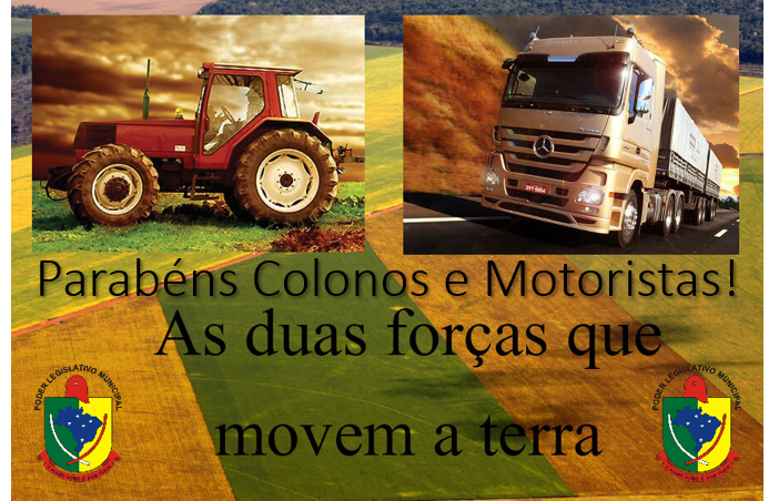 Homenagem ao Colono e ao Motorista!