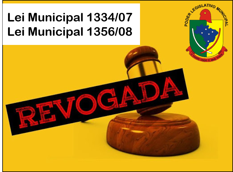 REVOGAÇÃO DE LEIS   